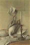 Jean Baptiste Oudry Still Life with White Duck (mk08) oil painting picture wholesale